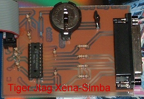 Jtag Simba. Ottimo per riparare i deocder Simba,Wamba e xena bloccati da download sbagliati o non andati a buon fine. Unico apparecchio che consente di ripristinarli!